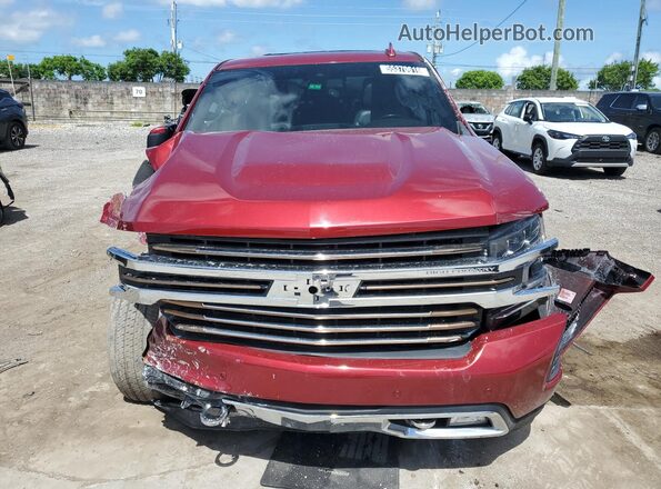 3GCPWFED0LG213431 2020 CHEVROLET SILVERADO Red 360 interior view