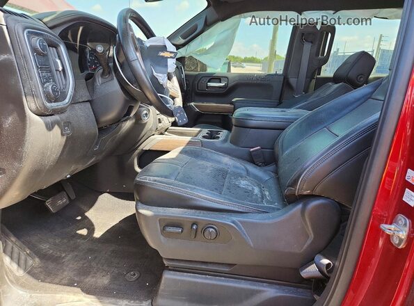 3GCPWFED0LG213431 2020 CHEVROLET SILVERADO Red Front interior view