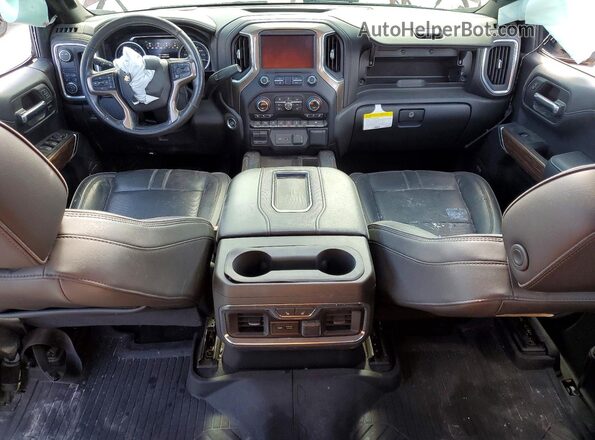 3GCPWFED0LG213431 2020 CHEVROLET SILVERADO Red Dashboard view