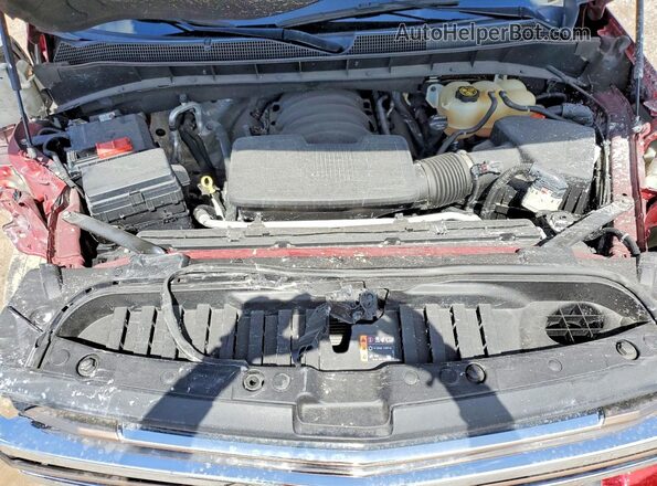 3GCPWFED0LG213431 2020 CHEVROLET SILVERADO Red Rear interior view