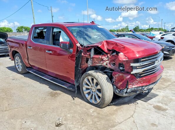 3GCPWFED0LG213431 2020 CHEVROLET SILVERADO Red Front right