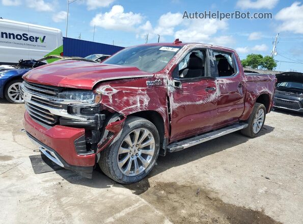 3GCPWFED0LG213431 2020 CHEVROLET SILVERADO Red VIN sticker view