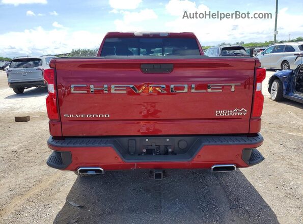 3GCPWFED0LG213431 2020 CHEVROLET SILVERADO Red Rear view