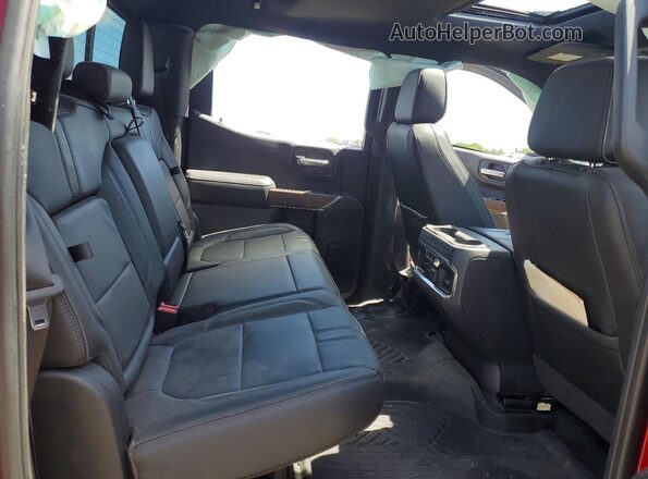 3GCPWFED0LG213431 2020 CHEVROLET SILVERADO Red Rear seats view