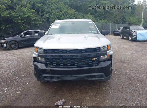 3GCPYAEH6KG150625 2019 CHEVROLET SILVERADO Gray Widok zestawu wskaźników