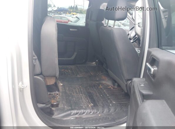 3GCPYAEH6KG150625 2019 CHEVROLET SILVERADO Gray Widok naklejki z numerem VIN