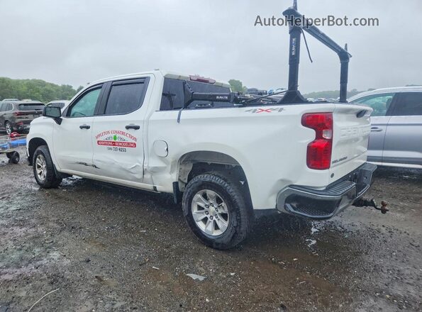 3GCPYAEK9NG195056 2022 CHEVROLET SILVERADO White უკანა მარცხენა