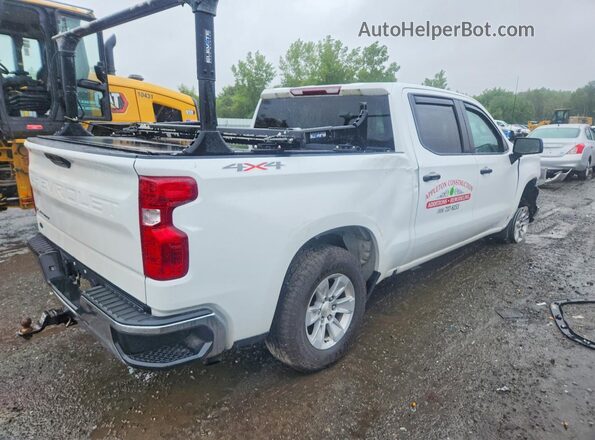 3GCPYAEK9NG195056 2022 CHEVROLET SILVERADO White უკანა მარჯვენა