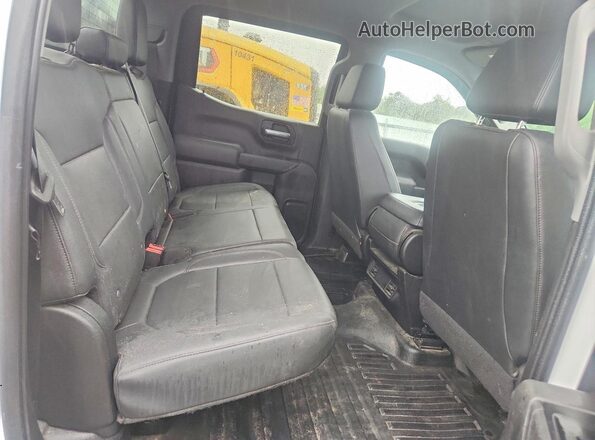 3GCPYAEK9NG195056 2022 CHEVROLET SILVERADO White უკანა სავარძლების ხედი