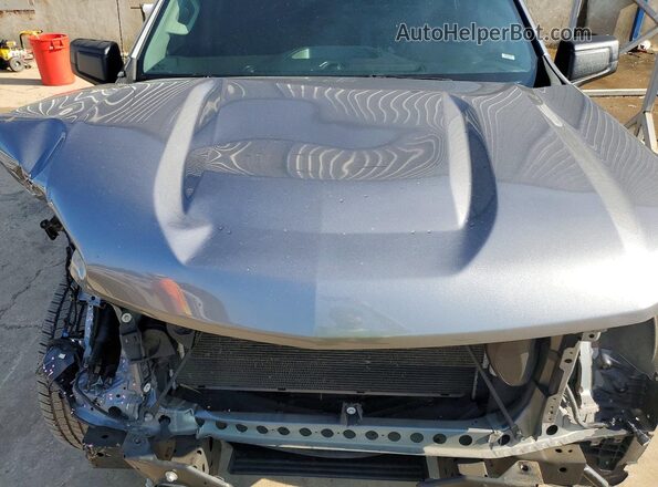 3GCPYBEHXLG454533 2020 CHEVROLET SILVERADO Серый Вид задней части салона