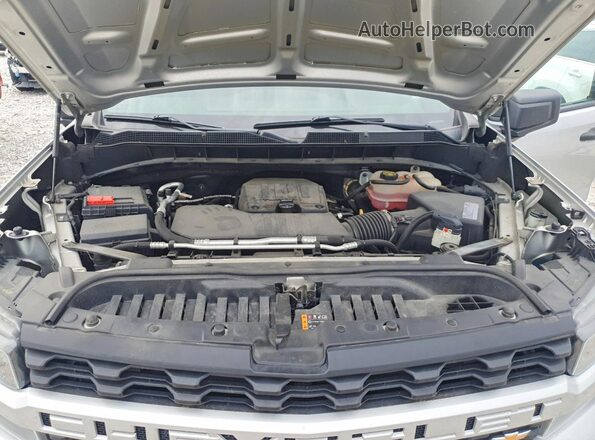 3GCPYBEK1LG134402 2020 CHEVROLET SILVERADO Silver უკანა სალონის ხედი