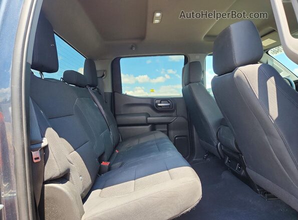 3GCPYBEK1LG367437 2020 CHEVROLET SILVERADO Gray Rear seats view