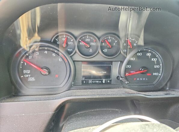 3GCPYBEK1LG367437 2020 CHEVROLET SILVERADO Gray Instrument cluster view