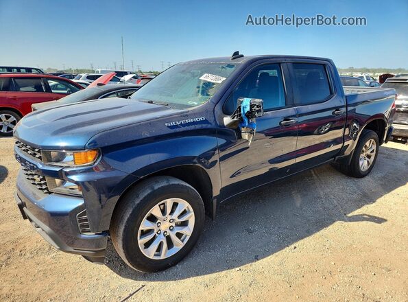 3GCPYBEK2MG194044 2021 CHEVROLET SILVERADO Blue Հետևի ձախ