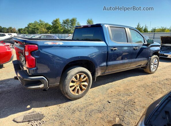 3GCPYBEK2MG194044 2021 CHEVROLET SILVERADO Blue Դիմացի տեսք
