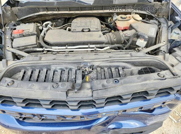 3GCPYBEK5LG343397 2020 CHEVROLET SILVERADO Blue Vista interior trasera