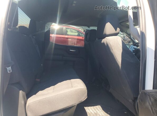 3GCPYBEK9NG189389 2022 CHEVROLET SILVERADO White უკანა სავარძლების ხედი