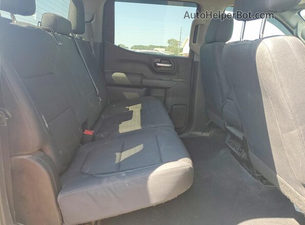 3GCPYCEF3KG156036 2019 CHEVROLET SILVERADO White Вид задніх сидінь