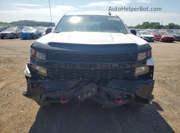 3GCPYCEF3KG156036 2019 CHEVROLET SILVERADO White Вид спереду