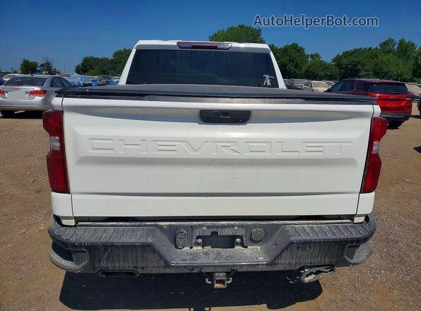3GCPYCEF3KG156036 2019 CHEVROLET SILVERADO White Вид ззаду