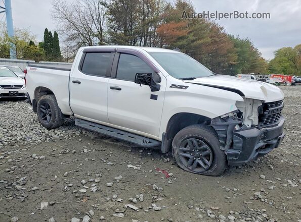 3GCPYCEF3MG145069 2021 CHEVROLET SILVERADO Белый Передняя правая четверть
