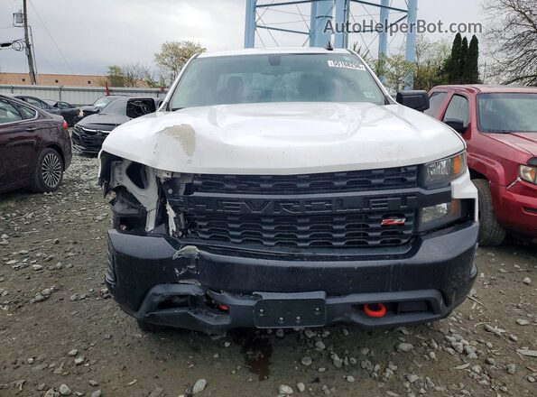 3GCPYCEF3MG145069 2021 CHEVROLET SILVERADO Белый Вид спереди