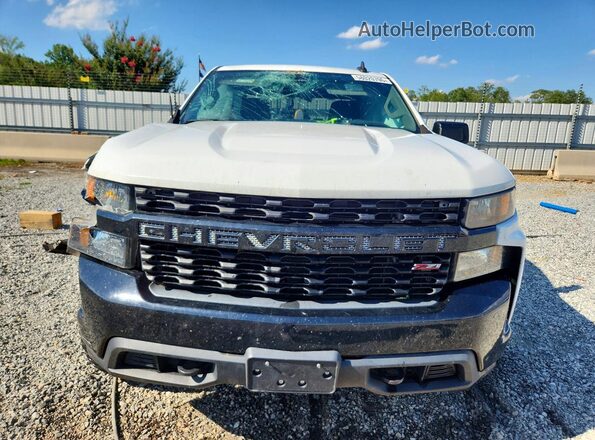 3GCPYCEF4KG131677 2019 CHEVROLET SILVERADO White Widok z przodu