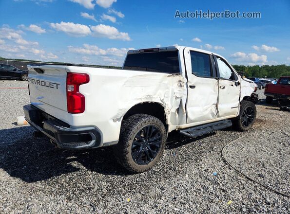 3GCPYCEF4KG131677 2019 CHEVROLET SILVERADO White Tył prawy