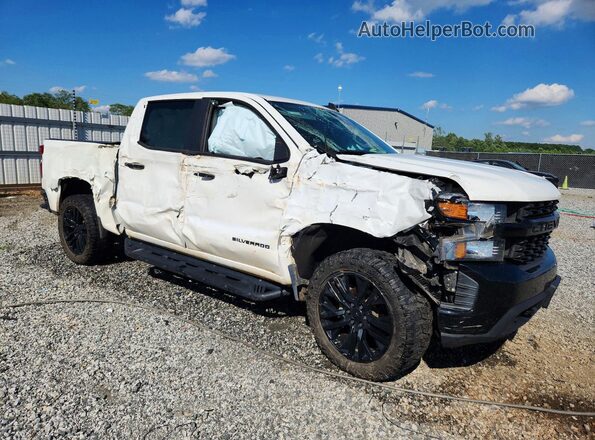 3GCPYCEF4KG131677 2019 CHEVROLET SILVERADO White Przód prawy