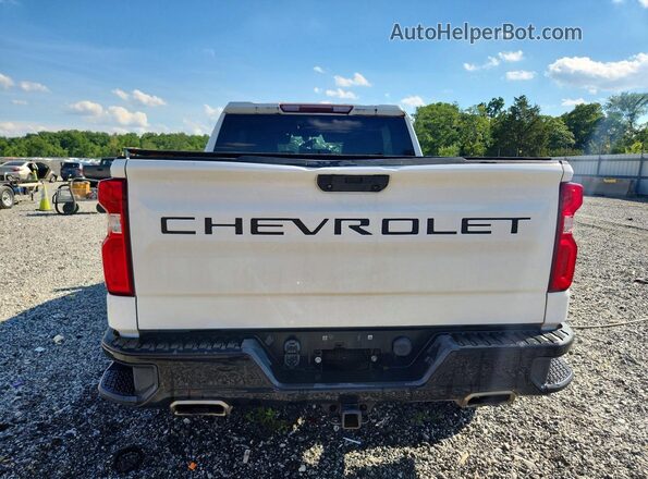 3GCPYCEF4KG131677 2019 CHEVROLET SILVERADO White Widok z tyłu
