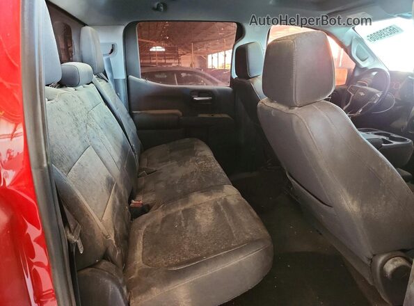 3GCPYDEK0NG172184 2022 CHEVROLET SILVERADO Красный Вид задних сидений
