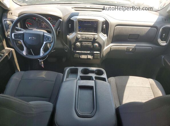 3GCPYEEK6LG136065 2020 CHEVROLET SILVERADO Blue Vista del salpicadero