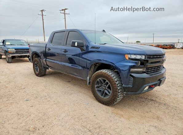 3GCPYFED1LG211990 2020 CHEVROLET SILVERADO Blue Передня права чверть
