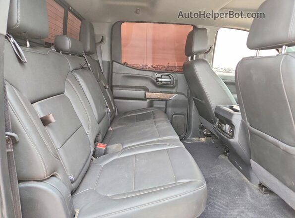 3GCPYFED1LG211990 2020 CHEVROLET SILVERADO Blue Вид задніх сидінь