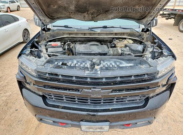 3GCPYFED1LG211990 2020 CHEVROLET SILVERADO Blue Вид задньої частини салону