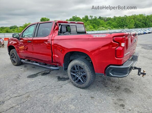 3GCPYFED1MG336215 2021 CHEVROLET SILVERADO Red Tył lewy