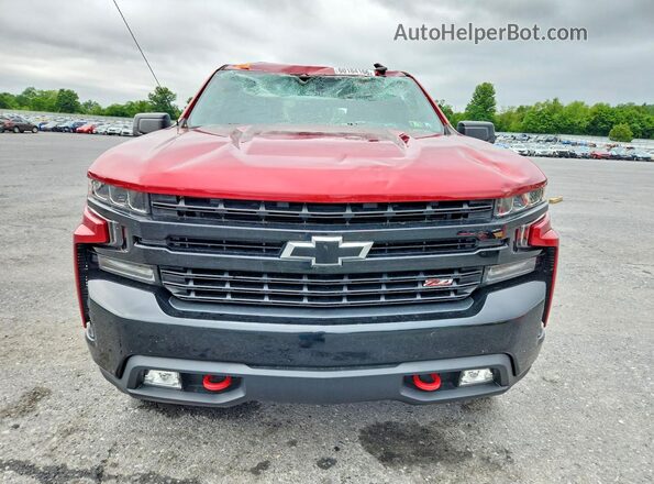 3GCPYFED1MG336215 2021 CHEVROLET SILVERADO Red Widok z przodu