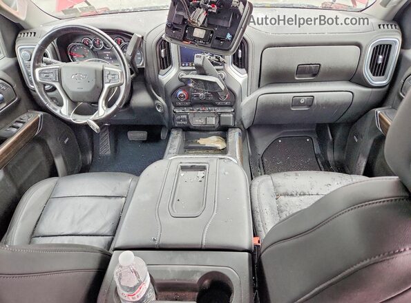 3GCPYFED1MG336215 2021 CHEVROLET SILVERADO Red Widok deski rozdzielczej