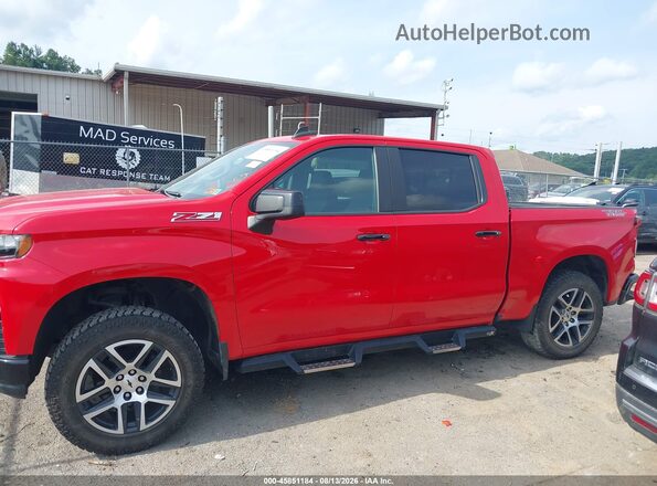 3GCPYFED2KG131158 2019 CHEVROLET SILVERADO Red სალონის 360-გრადუსიანი ხედი