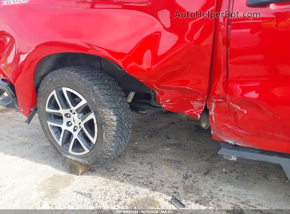 3GCPYFED2KG131158 2019 CHEVROLET SILVERADO Red წინა ხედი