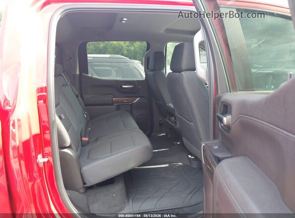 3GCPYFED2KG131158 2019 CHEVROLET SILVERADO Red VIN კოდის სტიკერის ხედი