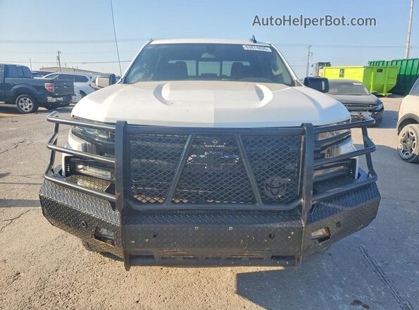3GCPYFED2KG198262 2019 CHEVROLET SILVERADO Белый Вид спереди