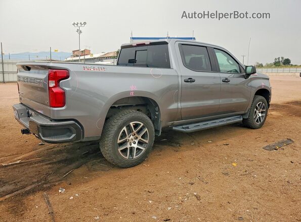 3GCPYFED2KG236685 2019 CHEVROLET SILVERADO Серый Задняя правая четверть