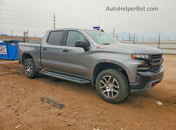 3GCPYFED2KG236685 2019 CHEVROLET SILVERADO Серый Передняя правая четверть