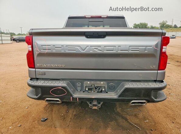 3GCPYFED2KG236685 2019 CHEVROLET SILVERADO Серый Вид сзади