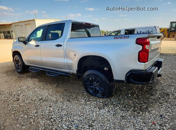 3GCPYFED2MG311615 2021 CHEVROLET SILVERADO Серебряный Задняя левая четверть