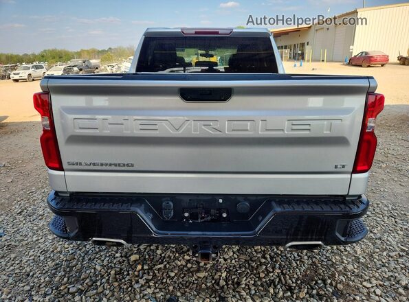 3GCPYFED2MG311615 2021 CHEVROLET SILVERADO Серебряный Вид сзади