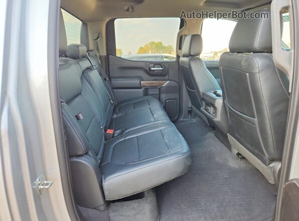 3GCPYFED2MG311615 2021 CHEVROLET SILVERADO Серебряный Вид задних сидений