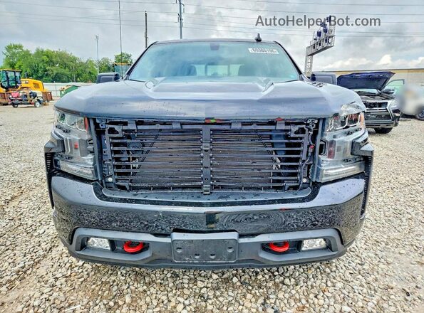 3GCPYFED3LG133938 2020 CHEVROLET SILVERADO Черный Вид спереди