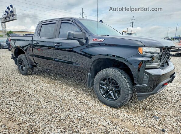 3GCPYFED3LG133938 2020 CHEVROLET SILVERADO Черный Передняя правая четверть